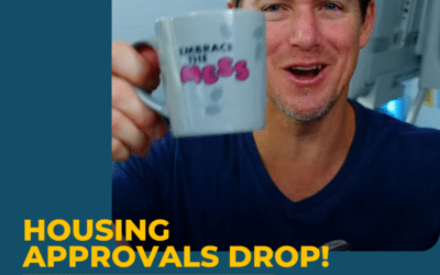Housing Approvals Drop!